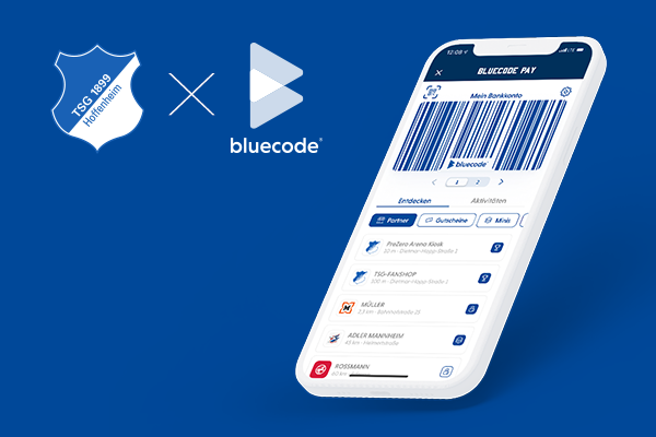 TSG Hoffenheim integriert Bluecode in App und Stadion